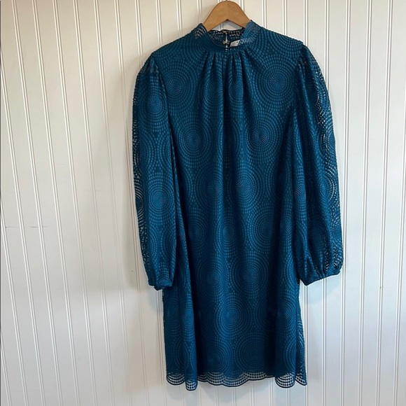 Trina Turk Dress women size 8 palm colony dress textured do minidress NWT‎ $378 - Picture 2 of 13